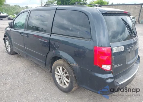 2014 Dodge Grand Caravan Sxt from USA, damaged, VIN 2C4RDGCGXER153429